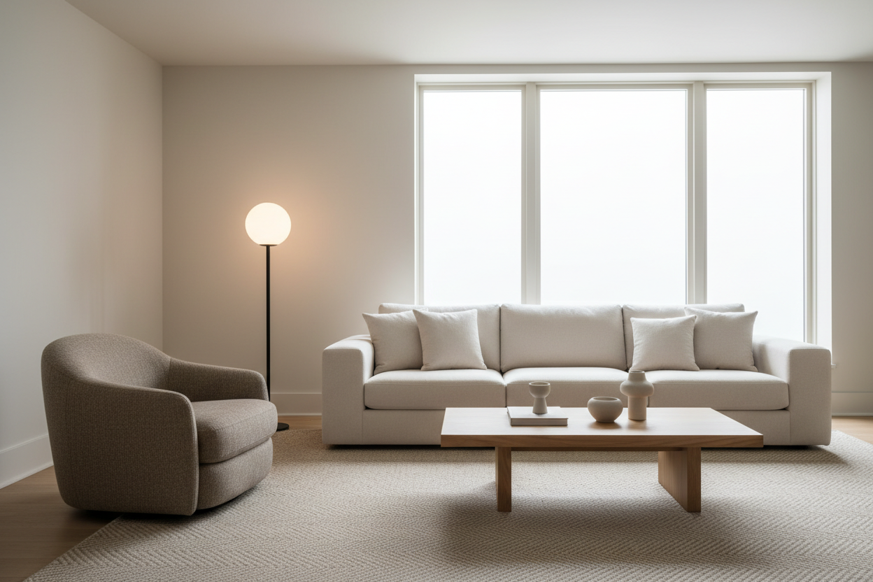 How to Build an Essential Living Room in Just 5 Timeless Pieces
