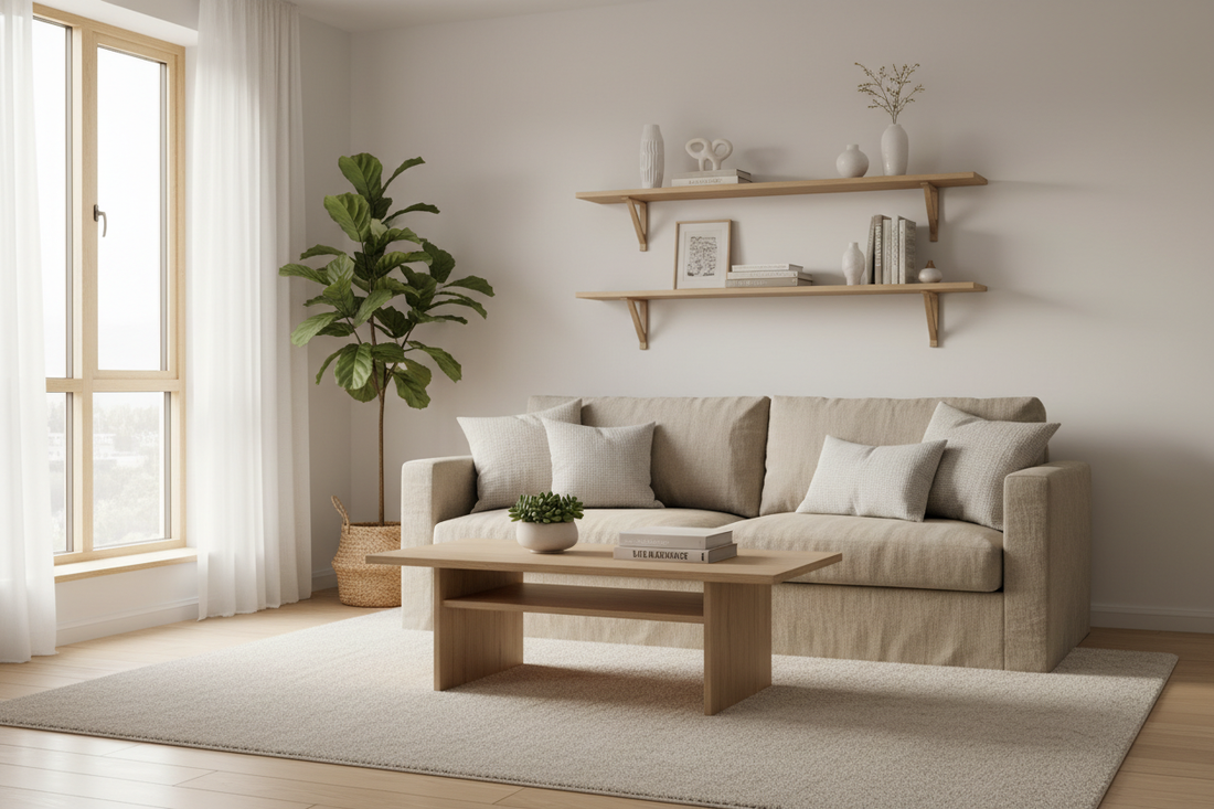 Small Space, Big Calm: Designing an Essential Living Room for Apartments