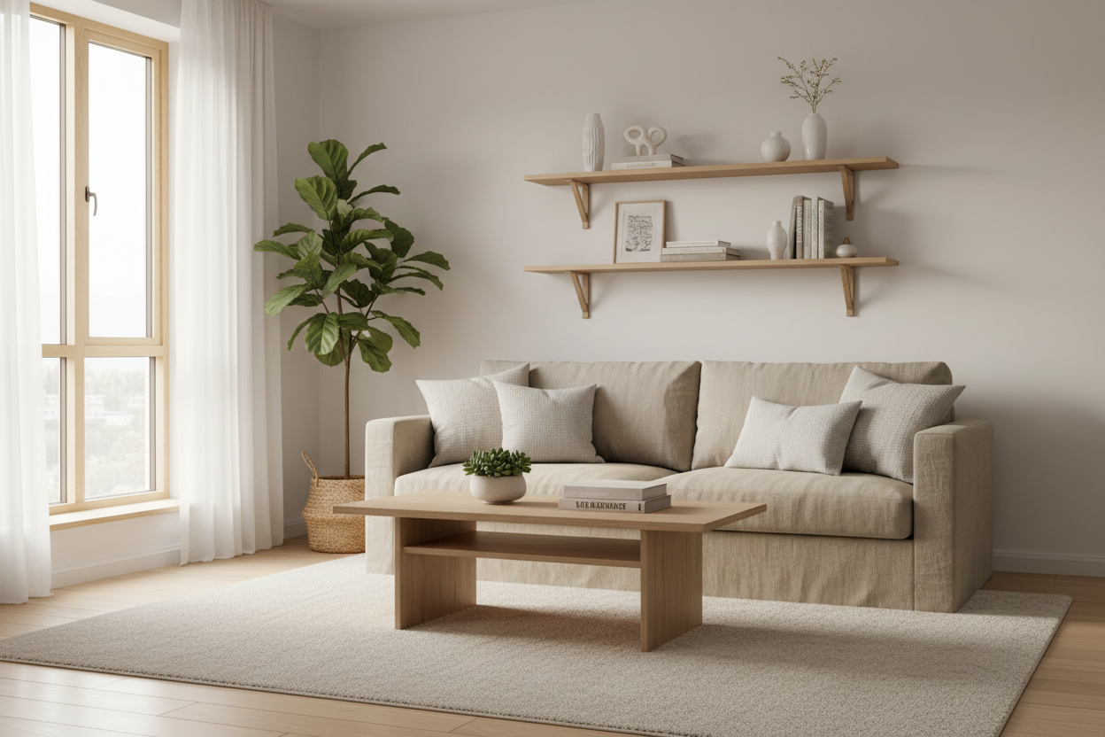 Small Space, Big Calm: Designing an Essential Living Room for Apartments