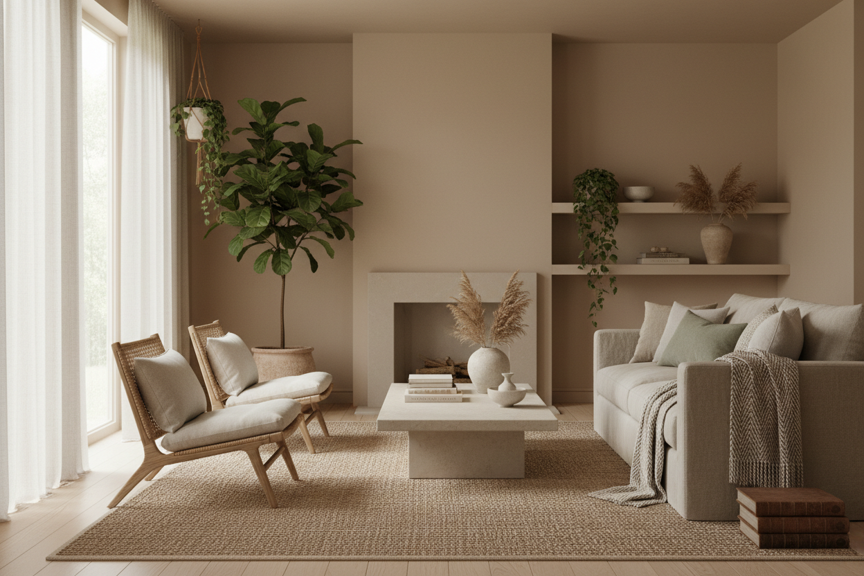 Why Natural Materials Make Your Living Room Feel Calmer (and Healthier)