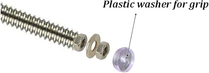 Perilla Home Set of 6 Knobs - Decorative Crystal Pulls Handles - Glass Knobs for Home Decor, Interior, Room, Kitchen, Cabinet, Hardware, Cupboard, Door, Knobs, Dresser, Wardrobe and Drawer