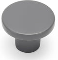 Ravinte 3 Pack Cabinet Knobs Grey Kitchen Cabinet Knobs Round Dresser Drawer Pulls Closet Door Pulls 1-1/5 Inch