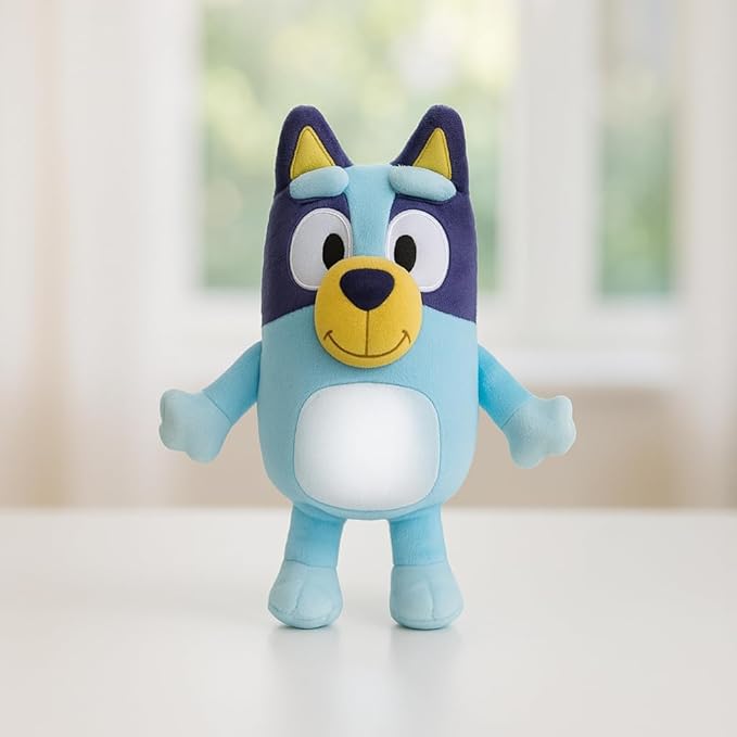 Bluey Goglow Pal Light Up Nightlight, 2-in-1 Interactive Snuggly Toddler Light, Soothing Night Light for Kids of Ages 2+