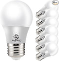 Energetic A15 Refrigerator Bulbs 40 Watts Equivalent (5.5W), LED Appliance Dimmable Light Bulbs, Daylight 5000K, E26 Base, UL Listed, 6 Packs