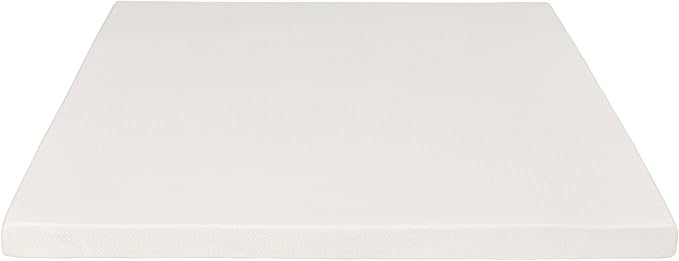 Pure Green Natural Latex Mattress Topper w/Luxury Cover - Firm - 3 Inch - King Size (GOTS Certified Organic)