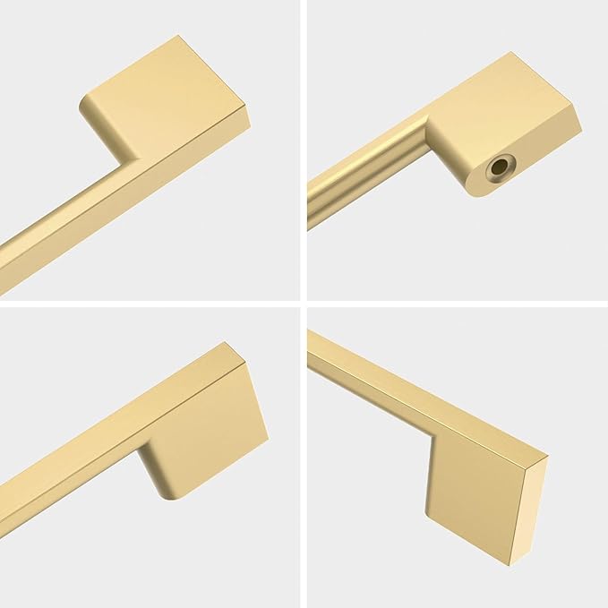10 Pack Gold Cabinet Pulls 5 Inch Kitchen Cabinets Handles Hardware for Cabinets Gold Drawer Pulls Kitchen Pull