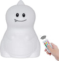 Night Light, Bedside Lamp, Baby Nursery Lamp for Breastfeeding Safe, Break Resistant, Eye Caring, Adjustable Brightness & Color, Timing Function, Remote Control + Touch Control - Dinosaur