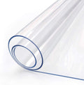 40 X 66 Inch Clear Plastic Dining Table Protector Tablecloth Desk Pad Mat Waterproof PVC Vinyl Rectangular Wooden Furniture Coffee Glass End Entryway Sofa Side Cabinet Top Protection Countertop Cover