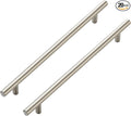 JOY DECOR 20 Pack Cabinet Handles, Brushed Nickel Cabinet Pulls, 8-3/4 in Hole Center Kitchen Cabinet Handles, Stainless Steel T Bar Handles for Dresser Drawers