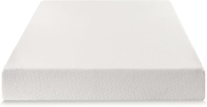 Best Price Mattress 10 inch Twin Mattress XL Long, Bed-In-A-Box, Green Tea Memory Foam,White