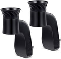 2 Pack Wall Fragrance Plug in Compatible with Bath and Body Works WallFlower Fragrances, ETL Certified, Rotatable, Precise Scent Control Fragrance Diffuser Plug for Home, Office (Black)