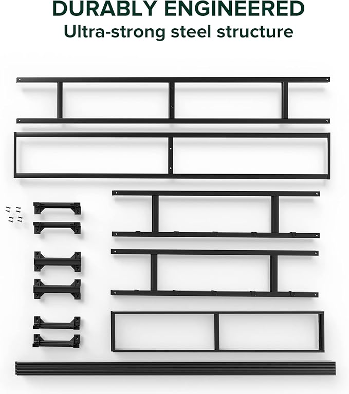 ZINUS 7 Inch California King Metal Smart Box Spring with Quick Assembly, Mattress Foundation, Strong Metal Frame, Easy Assembly