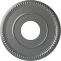 Ekena Millwork Bradford Ceiling Medallion, Silver