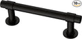 Franklin Brass - Francisco Matte Black Cabinet Handles 3 Inch (3") Hole Center Pulls | Easy Install, Durable Hardware for Kitchen Cabinet Door, Drawers, Dresser Pull, Furniture (10 Pack)