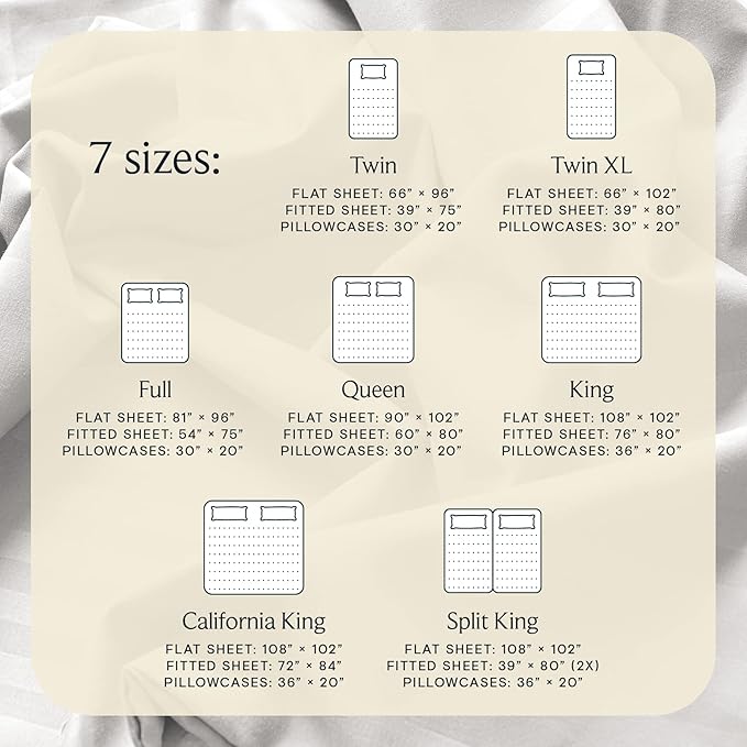 LuxClub 4 PC Queen Sheet Set, Bed Sheets Queen Size, Deep Pockets Wrinkle Free Cooling Bed Sheets Machine Washable Hotel Bedding Silky Soft - Light Grey Queen