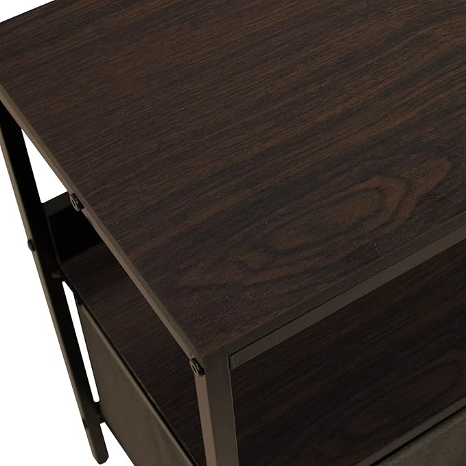 Sorbus TV Stand Dresser with 2 Drawers - Television Riser Chest with Storage - Bedroom, Living Room, Closet, & Dorm Furniture