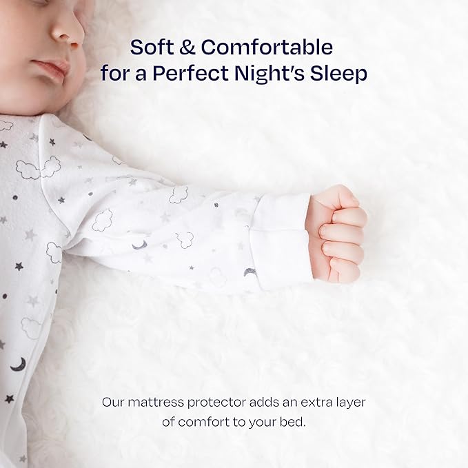 2-Pack Waterproof Mattress Protector for Full Size Bed - Soft, Noiseless, Cooling, Full Bed Mattress Protector with Deep Pockets to Fit 8-20 inch Mattress