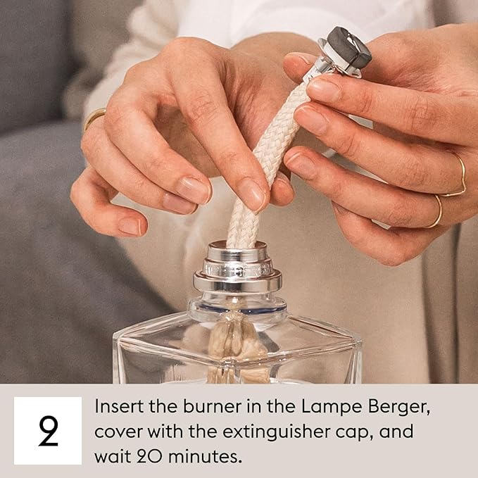 Maison Berger - Mystic Leather - Lampe Berger Fragrance Refill Oil for Home Diffusers - Luxury Air Freshener with Blackberries, Rose & Leather Notes - 16.9 Fl Oz (500ml)