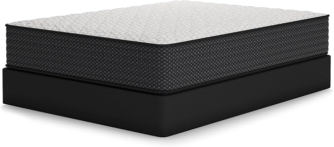 Signature Design by Ashley Limited Edition Firm 12 Inch Hybrid Mattress with Gel Memory Foam and Edge Support for Cool Sleep and Pressure Relief, Queen, Fiberglass Free, Mattress In A Box