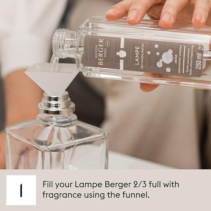 MAISON BERGER - New Orleans - Lampe Berger Fragrance Refill for Home Fragrance Oil Diffuser - 16.9 Fluid Ounces - 500 milliliters