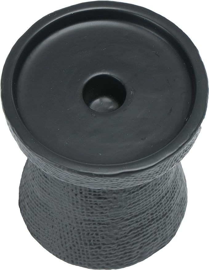 Main + Mesa Stoneware Pillar & Taper Candle Holders,(Pack of 8)