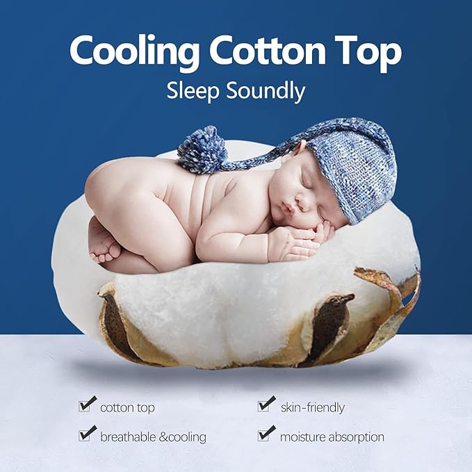 COONP Super Queen Mattress Topper, Extra Thick Pillowtop, Cooling Plush Mattress Pad Cover Cotton Top Bed Topper Protector with 8-21 Inch Deep Pocket