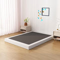7 Inch Full XL Box Spring, Metal Boxspring Full XL Size with Fabric Cover, Heavy Duty Mattress Foundation, Noise-Free, Easy Assembly