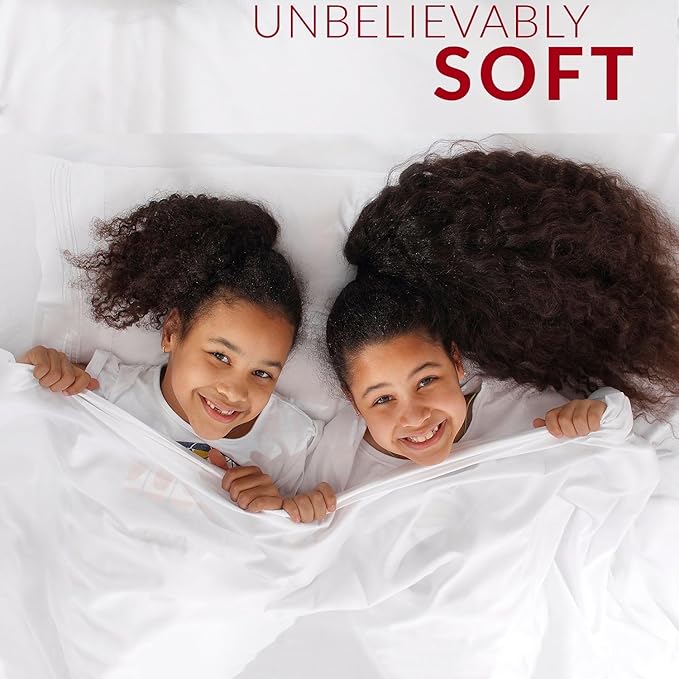 Mellanni Twin XL Sheets Set - 3 PC Iconic Collection Bedding - Hotel Luxury, Extra Soft, Cooling Bed Sheets - Wrinkle, Fade, Stain Resistant (Twin Extra Long, Tan)