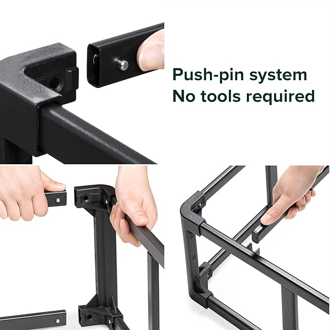 ZINUS 5 Inch Twin Metal Smart Box Spring with Quick Assembly, Mattress Foundation, Strong Metal Frame, Easy Assembly