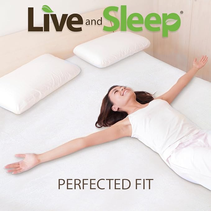Live and Sleep Classic 12 Inch Medium Firm Memory Foam Mattress - Bed in a Box with Firm Body Support, CertiPUR Certified - RV Short Queen Size