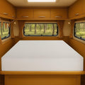 Foamma 1” x 48” x 80” Truck, Camper, RV High-Density Bunk Mattress Topper Foam Replacement, Made in USA, Comfortable, Travel Trailer, CertiPUR-US Certified, Cover Not Included