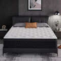 ELEMUSE Queen Mattress, 12 Inch Hybrid Memory Foam Mattress in a Box, Pressure Relieving Comfort, Individual Pocket Springs for Motion Isolation, Medium Firm, CertiPUR-US Certified, Fiberglass Free