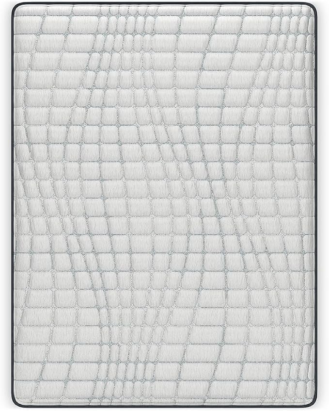 Signature Design by Ashley Hybrid 1200 12" Firm Moisture Wicking Mattress with Charcoal-Infused Gel Memory Foam and Edge Support for Pressure Relief, Temperature Regulating, Twin XL, Fiberglass Free