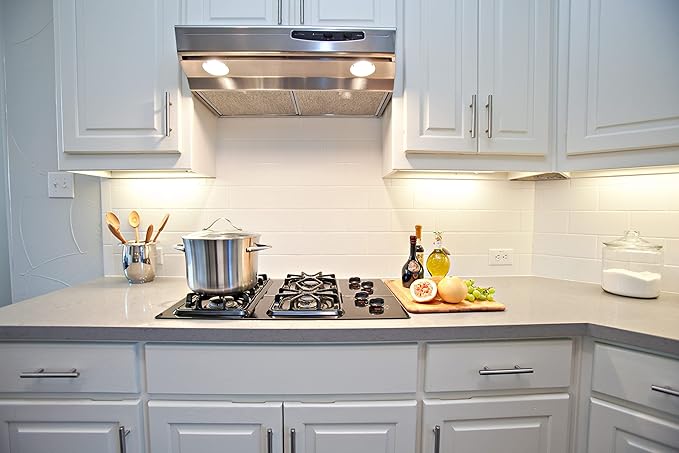 HBL' 20 Pack | 3 Inch Center to Center Brushed Nickel Cabinet Pulls Kitchen Cabinet Handles,Made of Stainless Steel,Ideal for Cabinet,Drawer,Cupboard and Wardrobe.