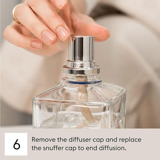 Maison Berger - Amber's Sun - Lampe Berger Fragrance Refill Oil for Home Diffusers - Luxury Air Freshener with Tuberose, Jasmine & Solar Amber Notes - 16.9 Fl Oz (500ml)