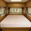 Foamma 2" x 38" x 80" Camper/RV Travel Gel Memory Foam Bunk Mattress, Organic Cotton Cover, Made in USA, Comfortable, Travel Trailer, CertiPUR-US Certified Foam