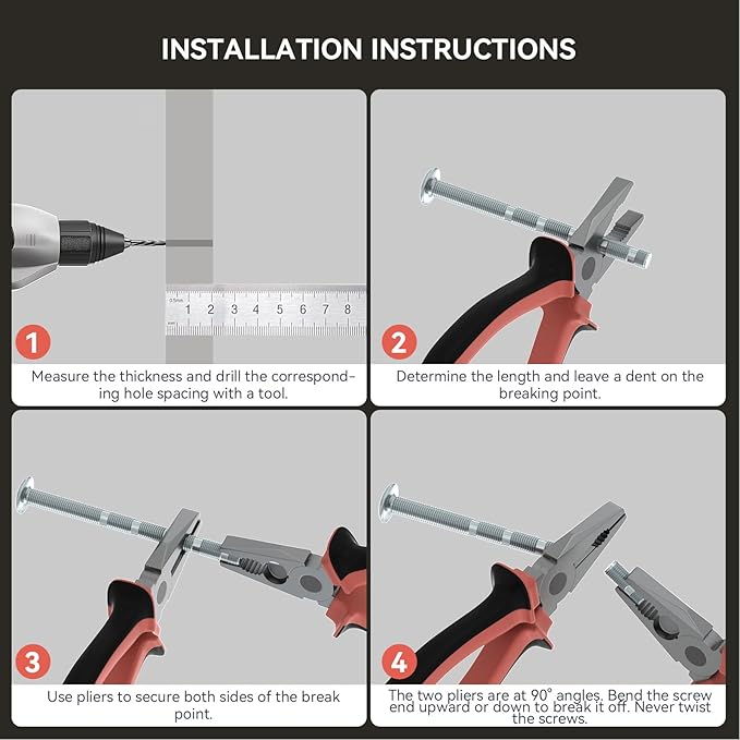 homdiy (500 Pack Drawer Pulls Brushed Nickel Cabinet Pulls HD201SN Cabinet Hardware Euro Style Drawer Handles 6-1/4in Hole Centers Kitchen Cabinet Handles Cupboard Handles