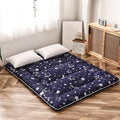 MAXYOYO Navy Star Futon Mattress Japanese Tatami Mat Foldable Bed Portable Camping Mattress Kids Sleeping Pad Floor Lounger Couch Bed, Full