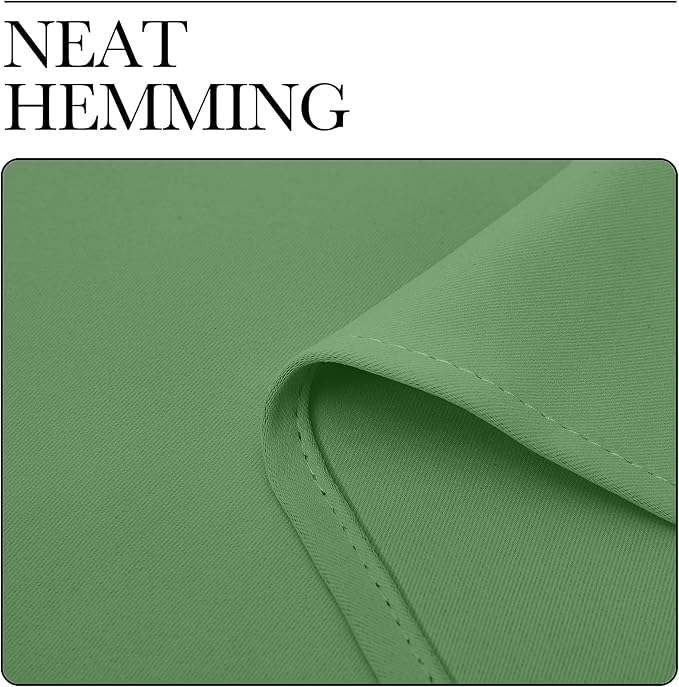 NICETOWN Froest Green Blackout Curtains 90 inches Length for Living Room, 2 Panels, 42" Wide, Thermal Insulated Long Drapes for Large Window