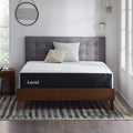 Lucid 12 Inch Memory Foam Mattress - Medium Firm Feel - Infused with Refreshing Bamboo Charcoal and Cooling Gel - Bed in a Box - Temperature Regulating - Pressure Relief - Breathable - Full Size