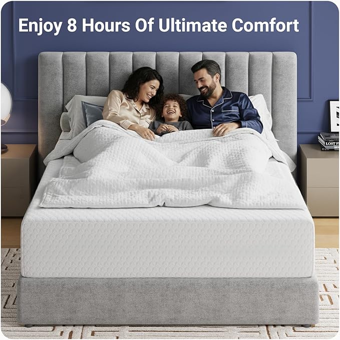 Avenco King Size Mattress, 12 Inch King Memory Foam Mattress in a Box for Comfort Sleep & Pain Relief, CertiPUR-US Certified King Mattresses Soft