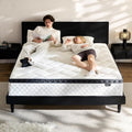 Full Size Mattress in a Box, 10 Inch Hybrid Mattress with Individual Pocket Spring & Memory Foam, Soft, Motion Isolation, Medium Firm Comfort for Pressure Relief, CertiPUR-US Certified