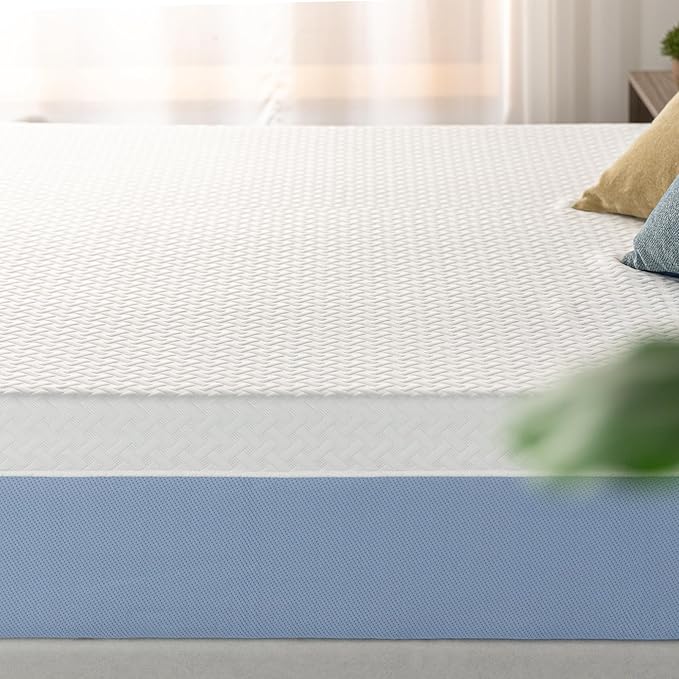 ZINUS 10 Inch King Cooling Essential Memory Foam Mattress [NewVersion], Fiberglass Free, Medium Feel, Breathable Cooling Layers, Certified Safe Materials