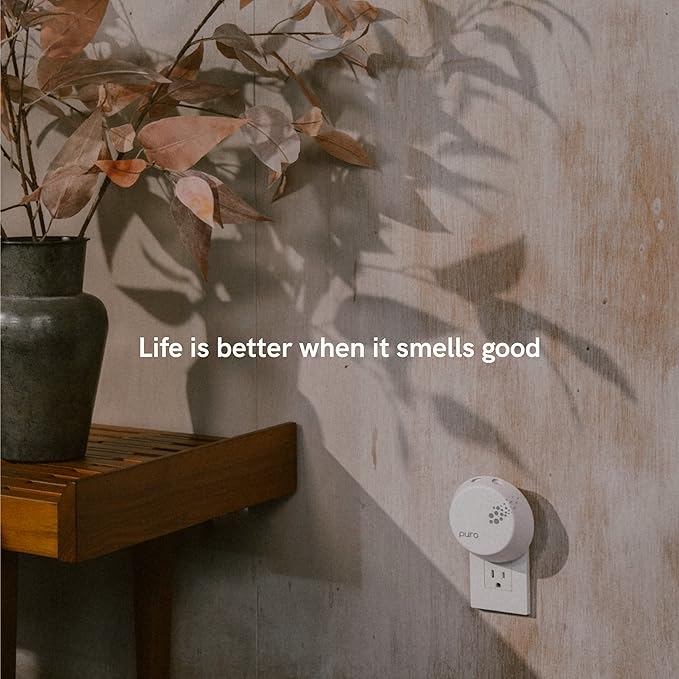 PuraHome Scent Refill - Smart Home Air Diffuser - Up to 120-Hours of Luxury Fragrance per Refill - Home Essential - Clean & Safe Diffuser Fragrance - 2 Pack, Cranberry Fizz