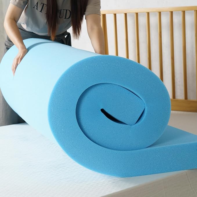 ZINUS 2 Inch Green Tea Cooling Gel Memory Foam Mattress Topper, Smaller, More Convenient WonderBox Packaging, Cooling Gel Foam, CertiPUR-US Certified. Twin