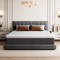 Marsail 6 Inch Queen Size Mattress, Cooling Gel Memory Foam, Fiberglass Free Breathable Cooling Bed Twin Mattress, Medium-Firm in A Box