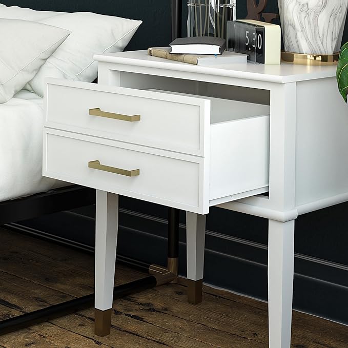 CosmoLiving by Cosmopolitan Westerleigh End Table, White
