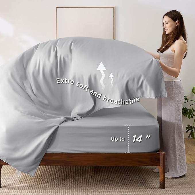 Bedsure Queen Comforter Set - 7 Pieces Reversible Blush Pink Bedding, Queen Size Bed Set for All Seasons, Bed in a Bag with Down Alternative Comforter, Sheets, Pillowcases & Shams