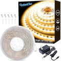 RadiantFlux 20 ft Led Light Strip Warm Indoor Decoration, Small Dimmable LED Lights Strip, 360 LEDs, Super Bright LED Tape Rope Lights for Living Room, Bedroom, Kitchen, Vanity Mirror