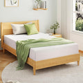 EGOHOME King Size Memory Foam Mattress, 10 Inch Bed Mattress in a Box with Cooling Green Tea Gel, Relieve Pressure with Medium Support, CertiPUR-US Certified, 80''L x 76''W, White